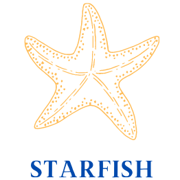 das Logo des Projekts STARFISH: ein Seestern